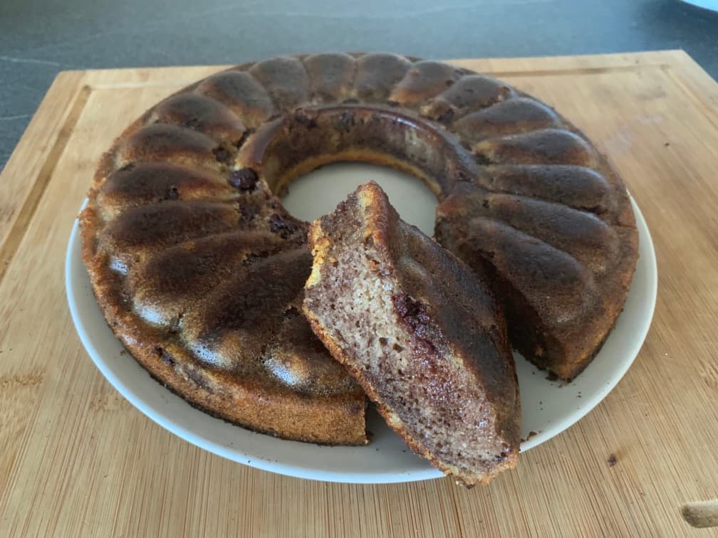 Ciambellone Bicolore al Caffe – Chetogenico e low carb