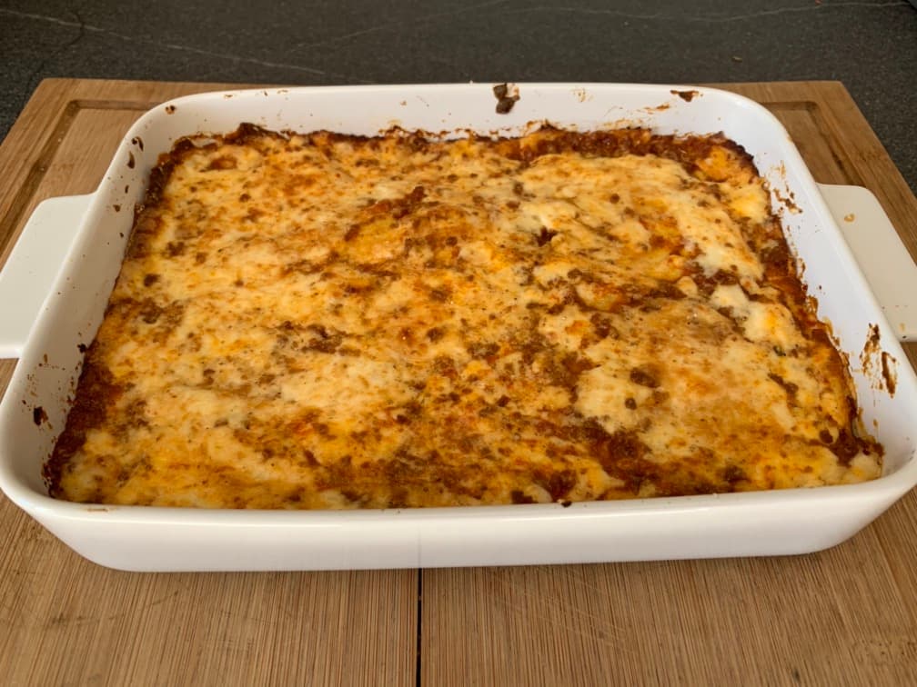 Lasagna con sfoglia di cavolfiore – chetogenica e low carb