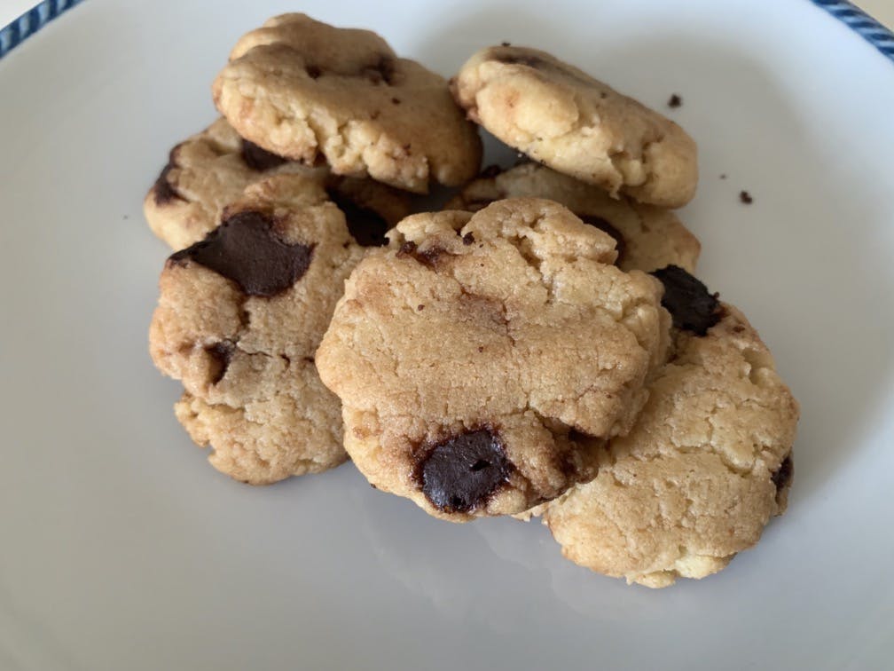 Cookie con gocce di cioccolato – Chetogenici e low carb