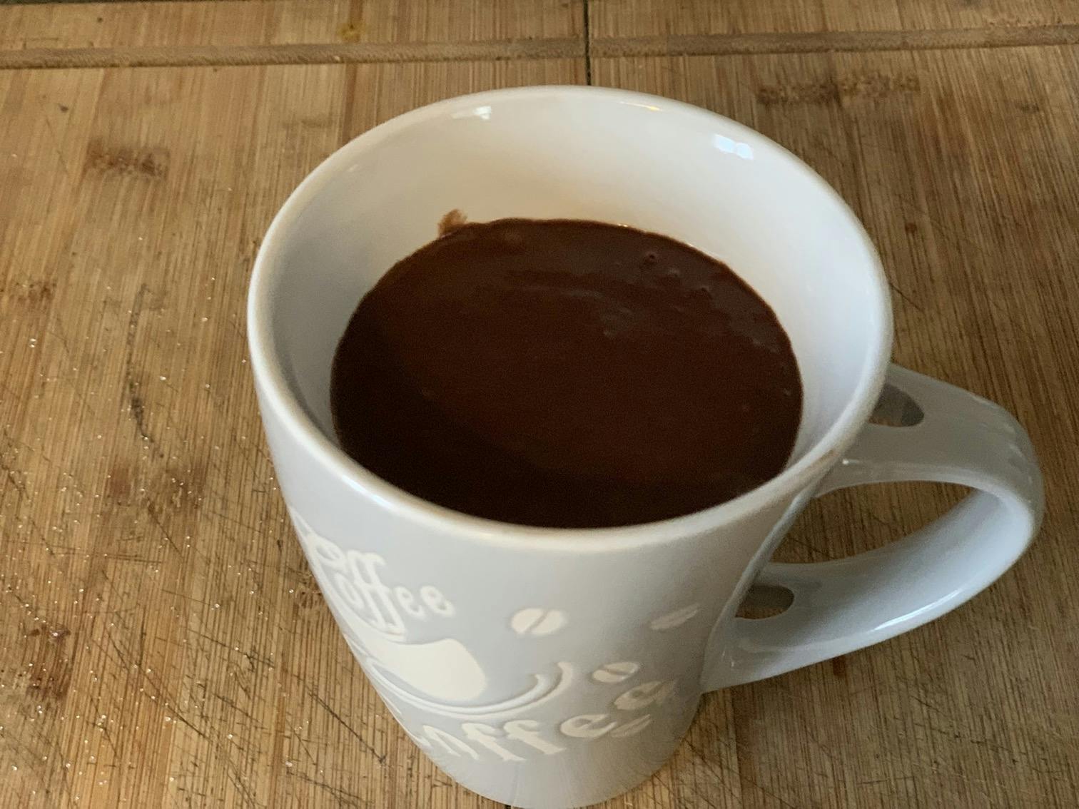 Cioccolata calda chetogenica senza zucchero